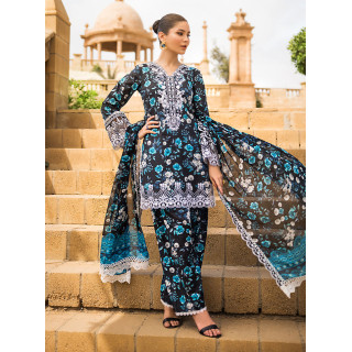 Zainab Chottani Luxury Lawn Unstitched Collection-2023-4B